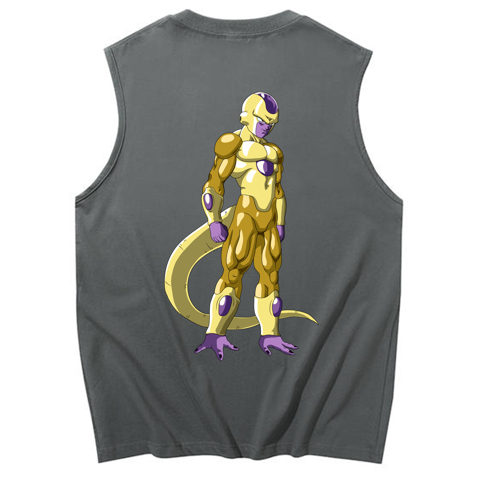 （画像用） ドラゴンボール フリーザ DRAGON BALL Frieza コットン100％タンクトップ（背面プリント）